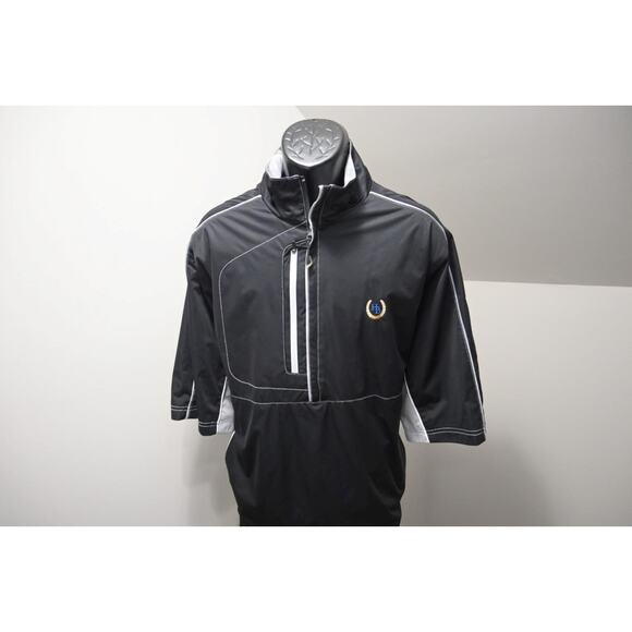 Antigua Golf Jacket 1/4 Zip Horseshoe Bend Performance Windbreaker Mens XL - Picture 2 of 10